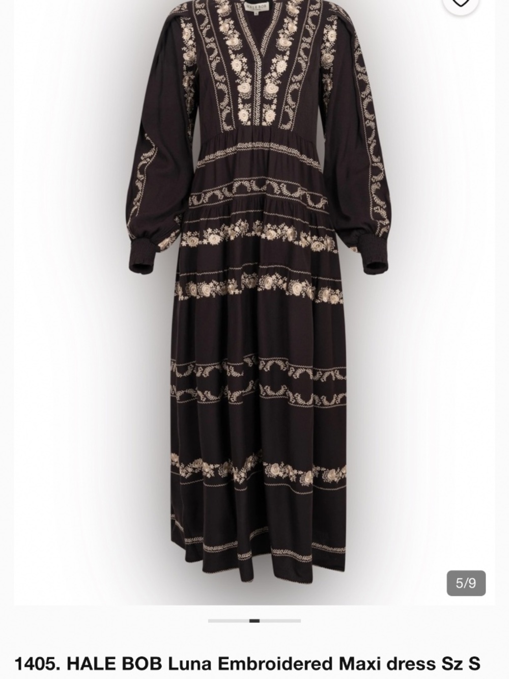 Hale Bob brown dress